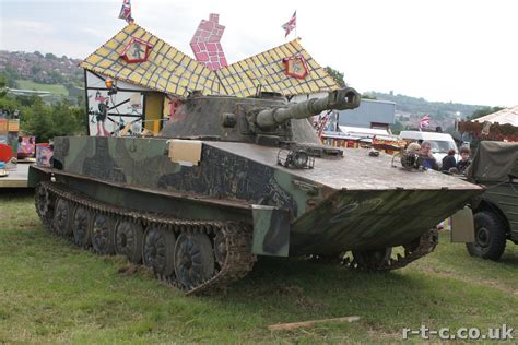 Soviet PT-76 tank | A Soviet PT-76 light amphibious tank, de… | Flickr