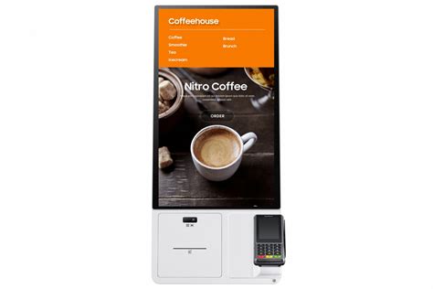 Samsung Unveils All-In-One Kiosk for Contactless Ordering and Payment