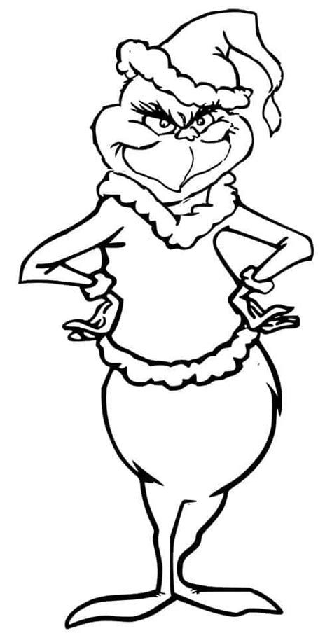 Grinch coloring pages – Artofit