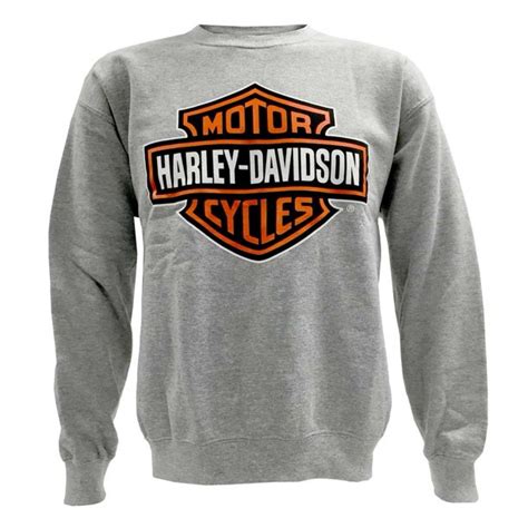 Harley-Davidson - Harley-Davidson Men's Bar & Shield Pullover Crew Neck ...