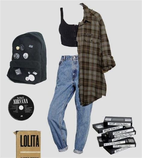 trendy, 90s grunge fashion outfit inspo | Retro outfits, Cool outfits ...