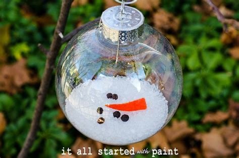 75 Ways to Fill Clear Glass Ornaments { Homemade Christmas Ornaments ...