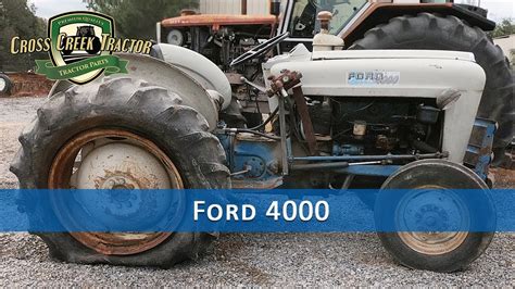 Ford 4000 Tractor Parts - YouTube