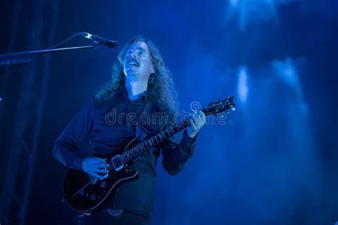 Opeth live rock concert editorial stock image. Image of opeth - 155242904