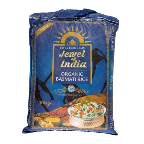 Jewel of India Organic Basmati Rice 5kg | Buy Organic Rice Online