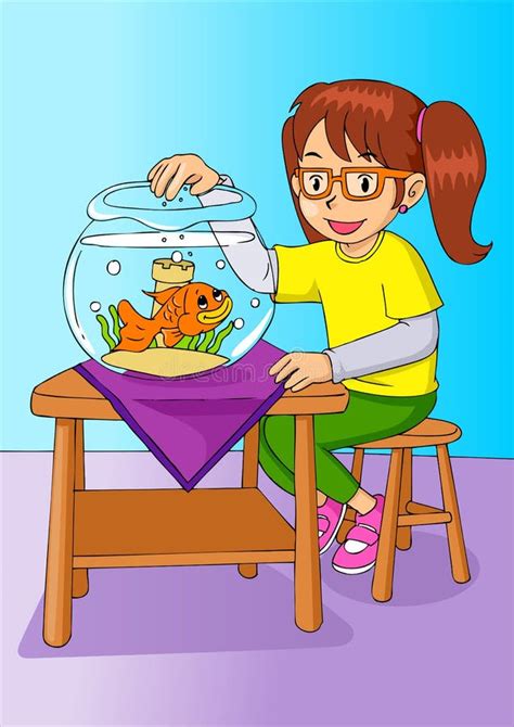 Feeding Fish Clipart