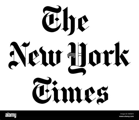 New York Times logo variation Stock Photo - Alamy