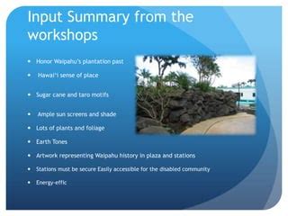 Honolulu Rail Transit - Waipahu Station | PPT