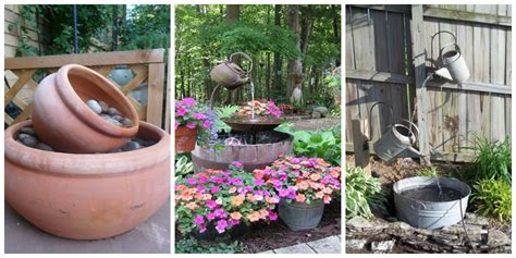 15 DIY Outdoor Fountain Ideas - How To Make a Garden Fountain for Your ...