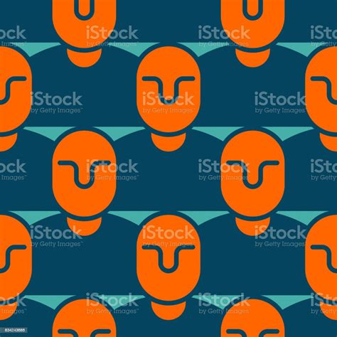 Manager Background People Texture Office Seamless Pattern Stock Illustration - Download Image ...