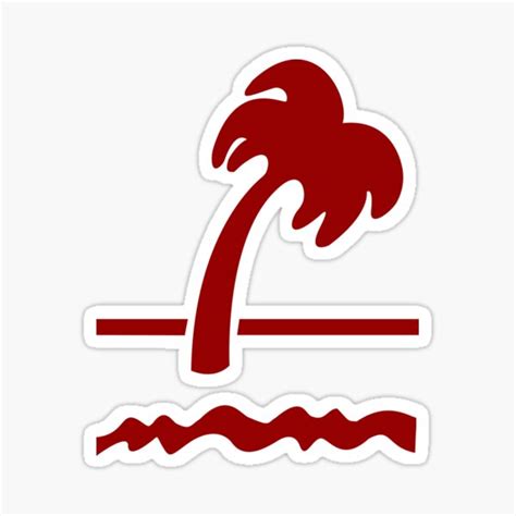 "In-N-Out Palm Tree Design" Sticker for Sale by Bvloop | Redbubble