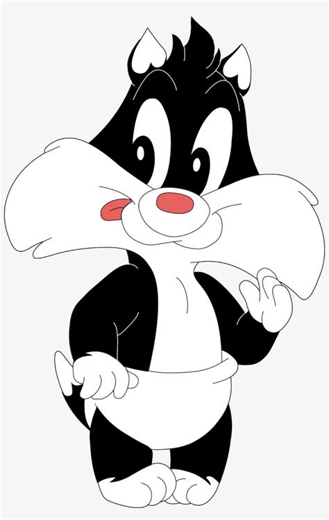 Baby Looney Tunes Characters, Baby Looney Tunes Cartoon - Baby Looney Tunes Cat Transparent PNG ...