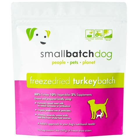 Smallbatch Freeze-Dried Turkey Dog Food – HEALTHY SPOT