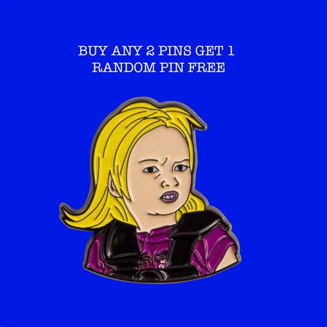 Side Eyeing Chloe Meme Enamel Pin | Etsy | Enamel pins, Enamel pin etsy, Chloe meme