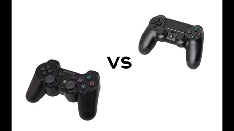 PS3 vs PS4 Controller Comparison - YouTube