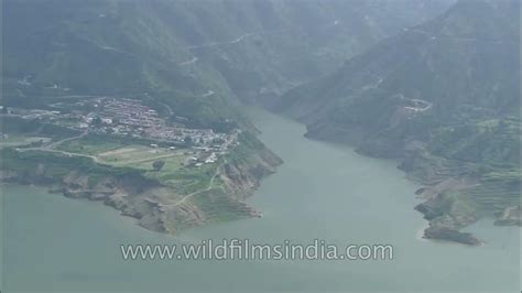 Aerial view of Tehri Dam, Uttarakhand - YouTube