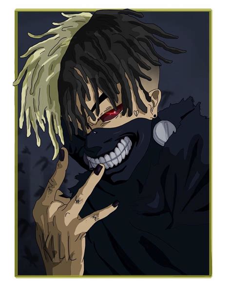 Xxxtentacion Anime Cartoon Wallpapers on WallpaperDog