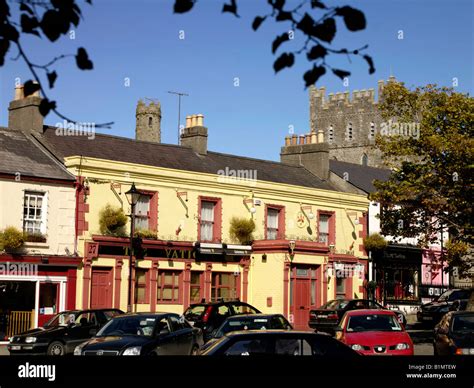 Kildare town & castle Ireland Stock Photo, Royalty Free Image: 18283297 - Alamy