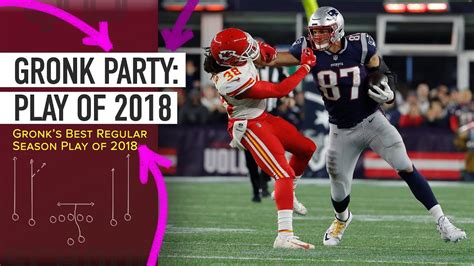 Gronk Retirement Celebration: Gronk's Best 2018 Regular Season Play and ...