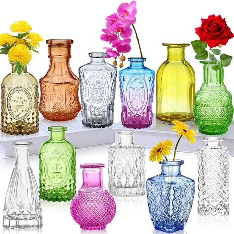 Small glass vases – Artofit