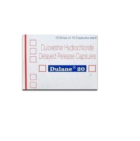 Duloxetine Delayed Release Capsules Usp at Rs 150/stripe | Duloxetine ...