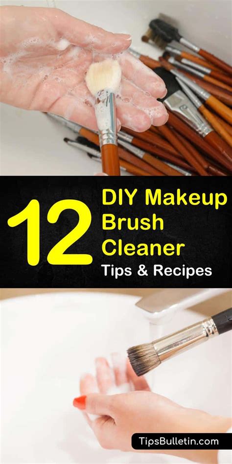 12 Amazingly Easy DIY Makeup Brush Cleaners