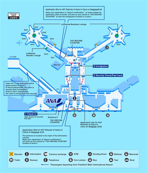 Frankfurt Airport Map Terminal 1 - Zip Code Map