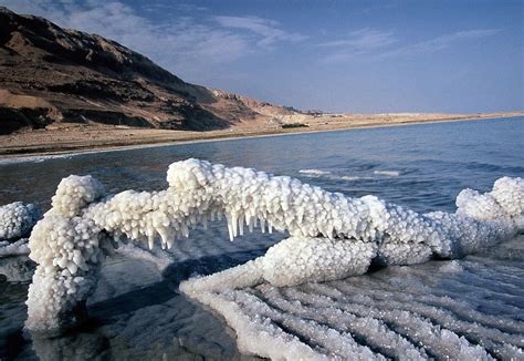 Arvind's: Strange Salt Formations in the Dead Sea