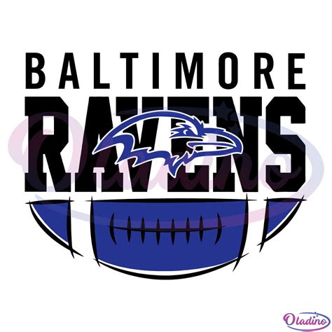 Baltimore Ravens Football Team Logo Svg Digital File