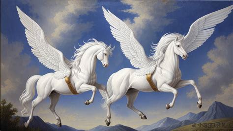 Pegasus oil painting by DenSckriv-AI on DeviantArt