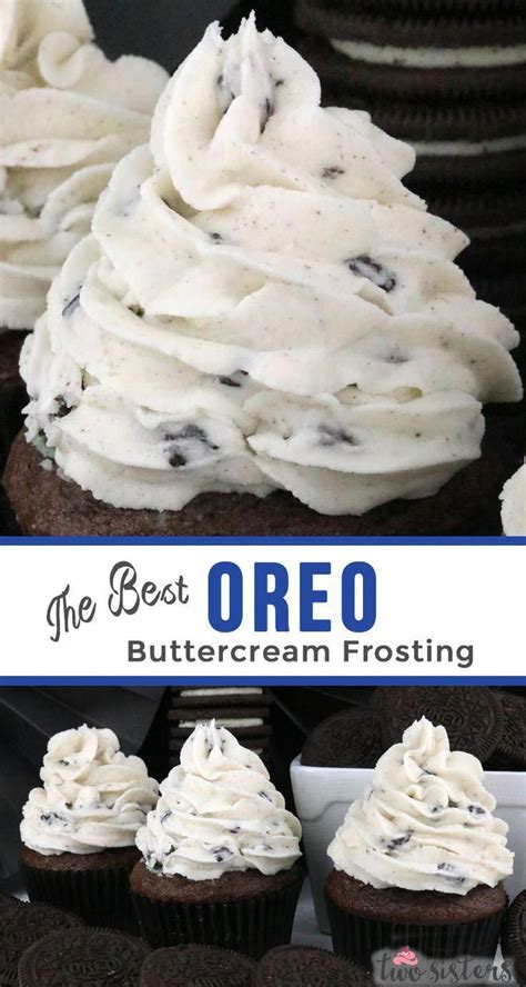 The Best Oreo Frosting | Recipe | Desserts, Frosting recipes, Cake recipes