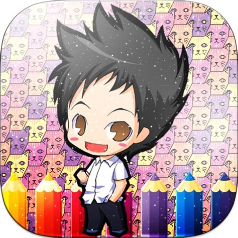 Anime Coloring Book - Paint Draw Anime Cartoon iPhone App