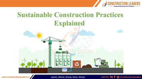 Sustainable Construction Practices Explained - Naveenkumar Nagipogu by Naveenkumar Nagipogu - Issuu