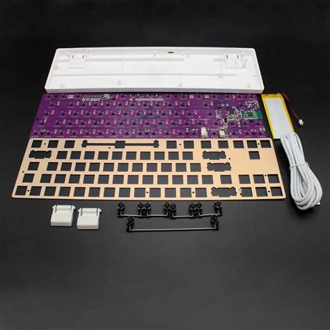 71 DIY Mechanical Keyboard Kit Customized RGB Bluetooth Wired PCB Plate ...