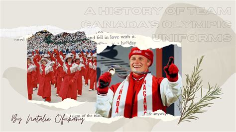 A History of Team Canada's Olympic Uniforms - UCalgary Fashion Network