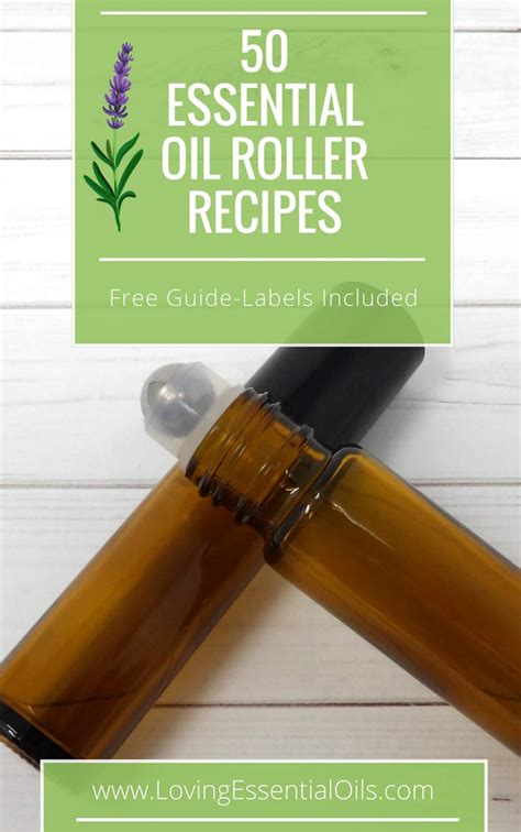 Recipes For Essential Oil Roller Bottles