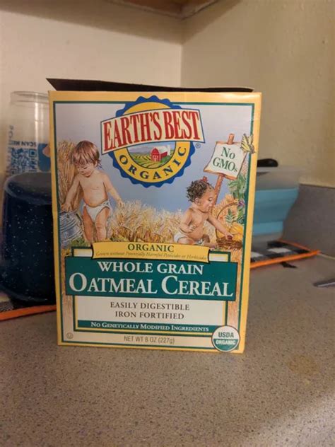 Earth’s Best Organic Whole Grain Oatmeal Cereal