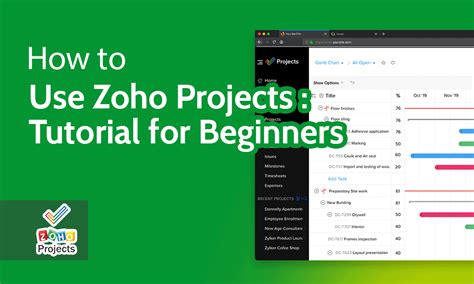 Zoho Projects Tutorial [A 2024 Guide for Beginners]