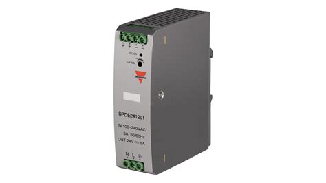 SPDE121201R | Carlo Gavazzi SPDE Switched Mode DIN Rail Power Supply, 90 → 264V ac ac Input, 12V ...