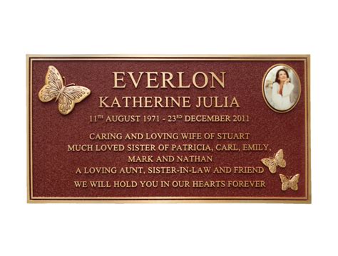 Cast Bronze Plaques - Cemetery Supplies | Fresh and Modern Approach