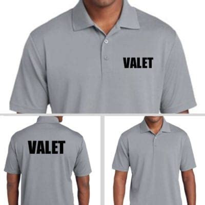 Valet Parking Uniform : PrintIt4Less