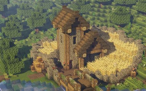 17+ Minecraft Medieval Farmhouse Tutorial | lesespecies