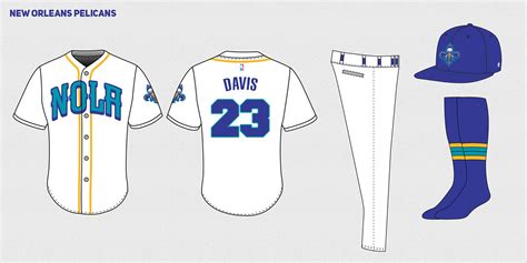 Throwback NBA Baseball Uniforms on Behance