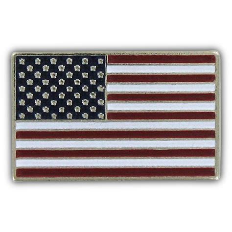 U.S. FLAG SILVER LAPEL PIN – American Dream Flag and Banner