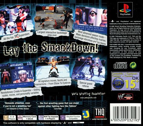 WWF Smackdown! cover or packaging material - MobyGames