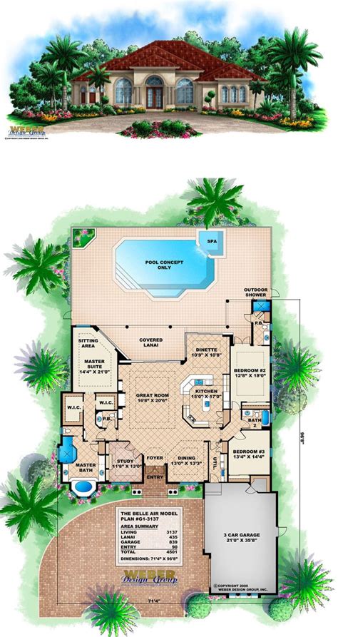 Waterfront Home Plans With Lots Of Windows | Home Plan