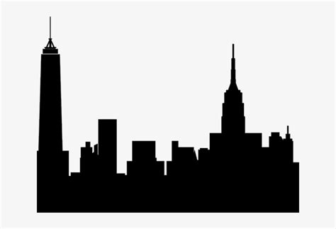 Drawn Skyline Transparent - Skyline City Silhouette - 640x480 PNG ...