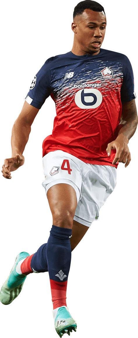 Gabriel Magalhães LOSC Lille football render - FootyRenders