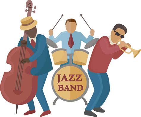 Jazz band clipart. Free download transparent .PNG | Creazilla