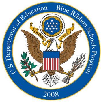 File:United States Department of Education Blue Ribbon School Logo.jpg ...